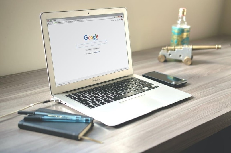 build your brand identity - Google laptop